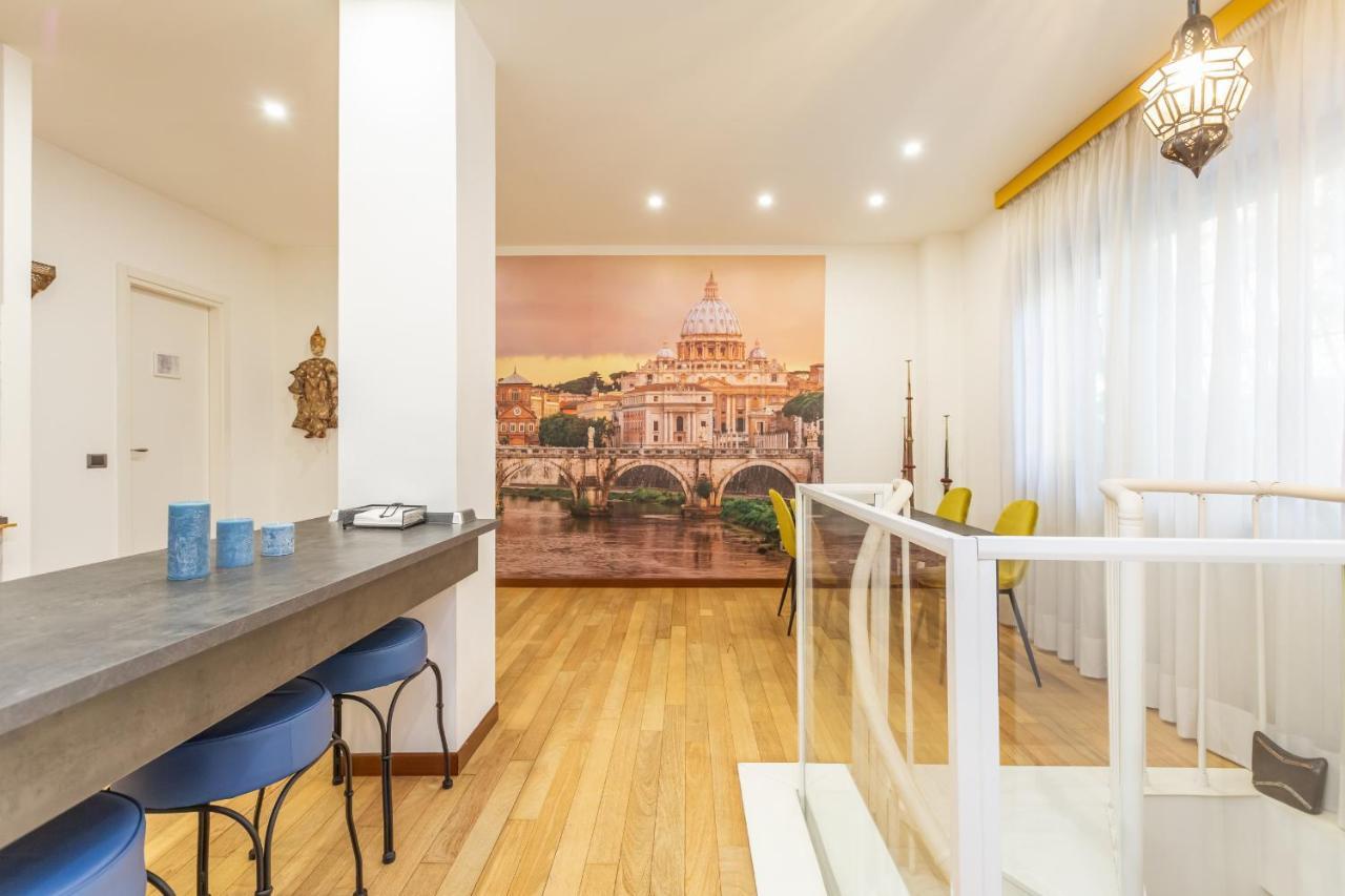 St Peter'S Spacious 4 Bdr With Private Parking Appartement Rome Buitenkant foto